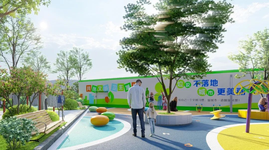 长宁这个只有7幢多层住宅楼的老旧小区即将进行精品改造！效果图太美了(图5)