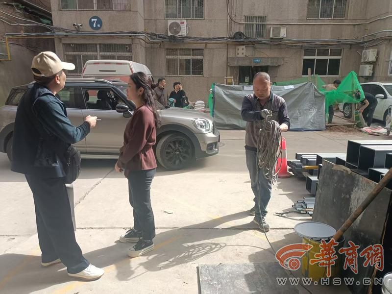 社区治理·你我共建老旧小区圆了“电梯梦”：西安一院落加装电梯 老人出门次数多了 邻里关系近了(图3)