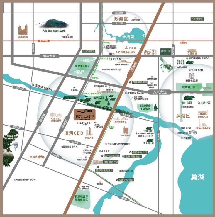 【新盘】名邦上河印售楼处官方发布：主城顶豪改善标杆启幕(图2)