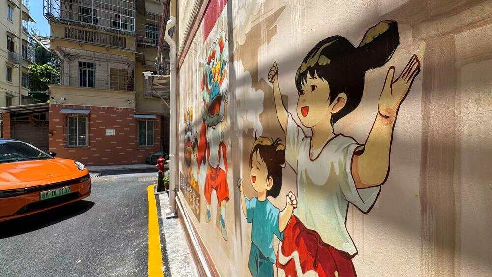 视频｜广州荔湾一老旧社区“变靓”三线整治有妙招(图7)