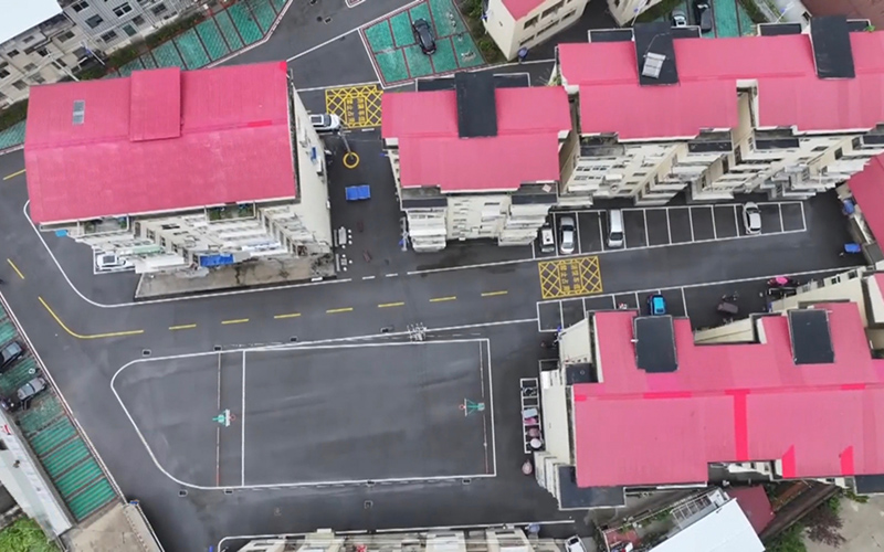 湖北通山：老楼穿“新衣” 生活更焕新(图1)