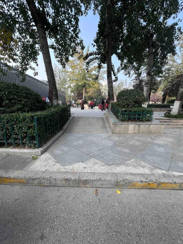 华商报记者走访了12座城市公园适老化方面这些做得还不错但还有改进空间(图12)