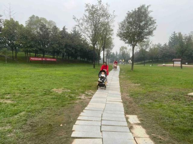 华商报记者走访了12座城市公园适老化方面这些做得还不错但还有改进空间(图20)