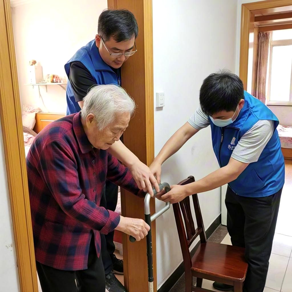 淄博：适老化改造 守护居家养老安全(图1)