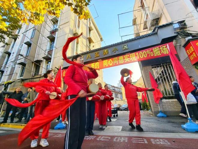 上海市区180户住房“原拆原建”回搬后面积大了煤卫独用还统一加装电梯(图11)