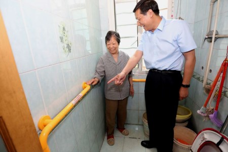 “轻松上下”无碍前行济南公租房小区启动适老化改造升级(图1)